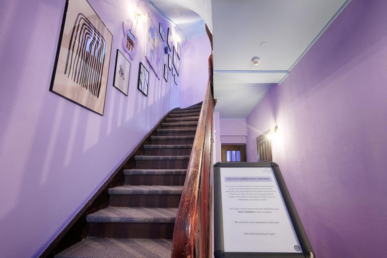 Hotel Kunterbunt In Wuerzburger Innenstadt Екстер'єр фото